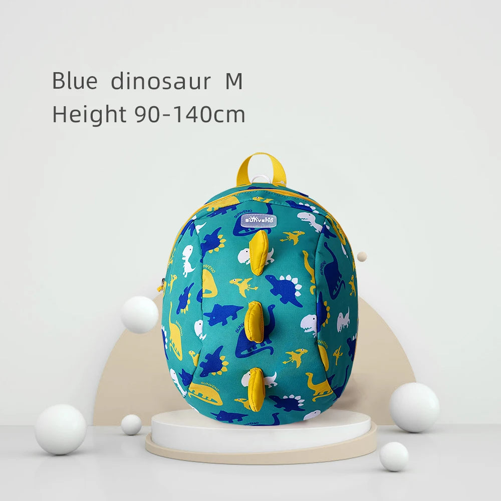 Sunveno Kids Lunch Backpack With Safety Harness Dinosaur