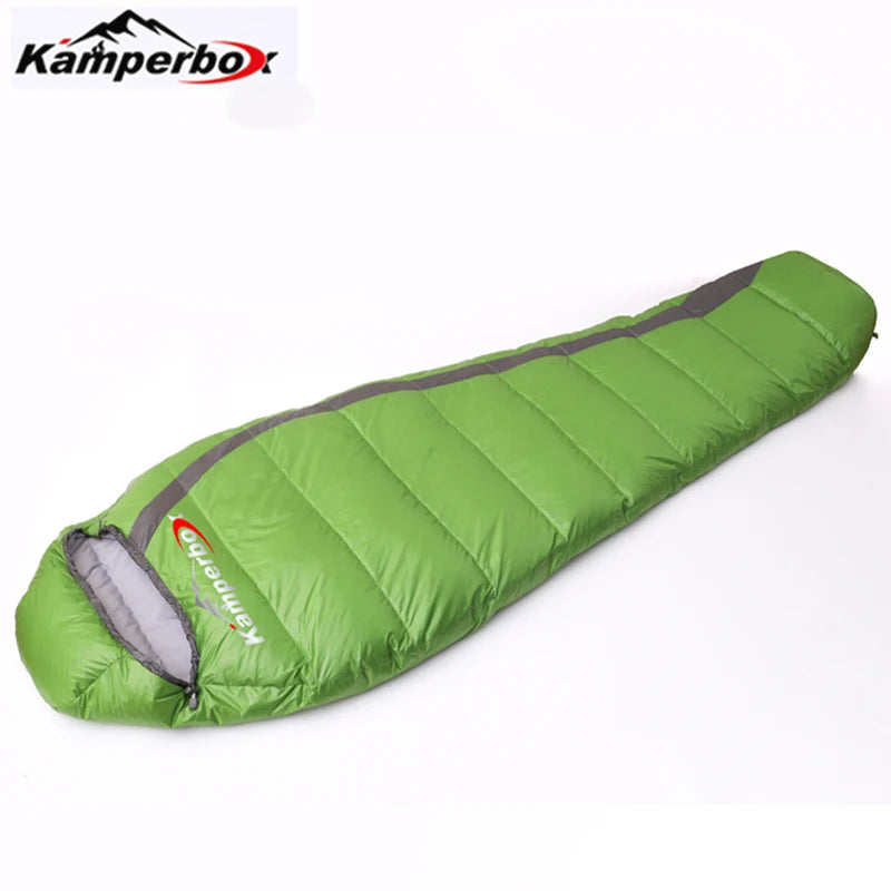 Kamperbox Ultralight Down Sleeping Bag For Winter Camping