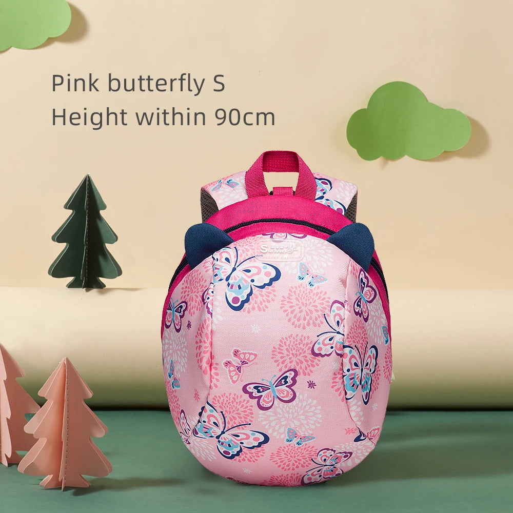 Sunveno Kids Lunch Backpack With Safety Harness Dinosaur
