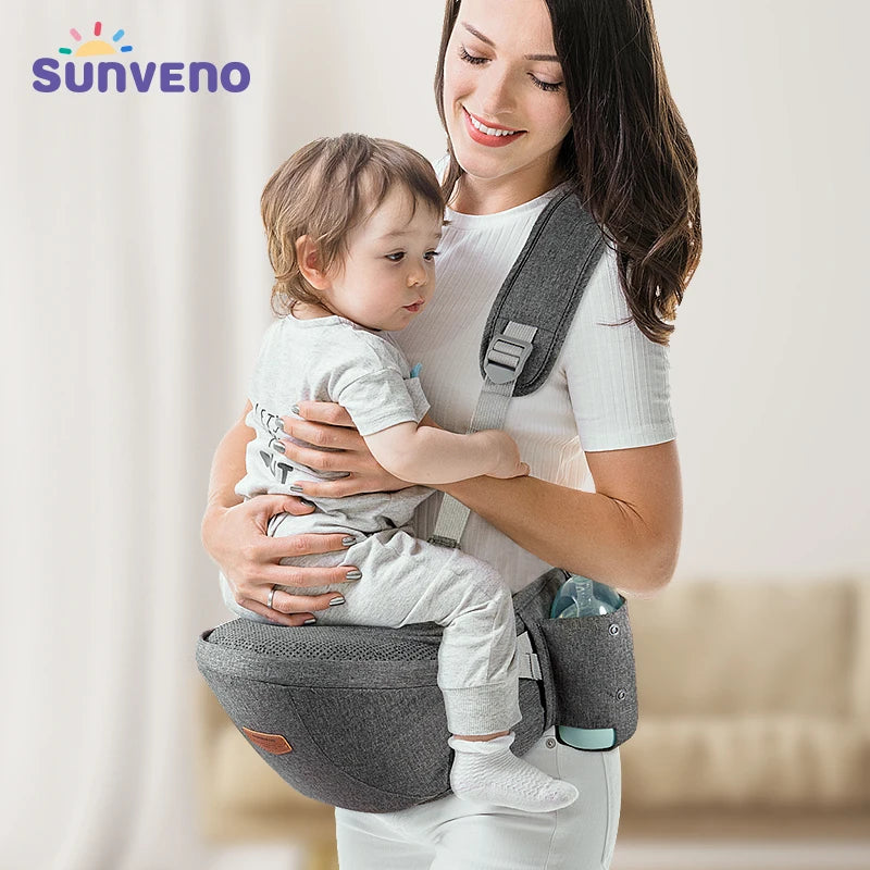 Sunveno One Shoulder Baby Carrier Adjustable Detachable