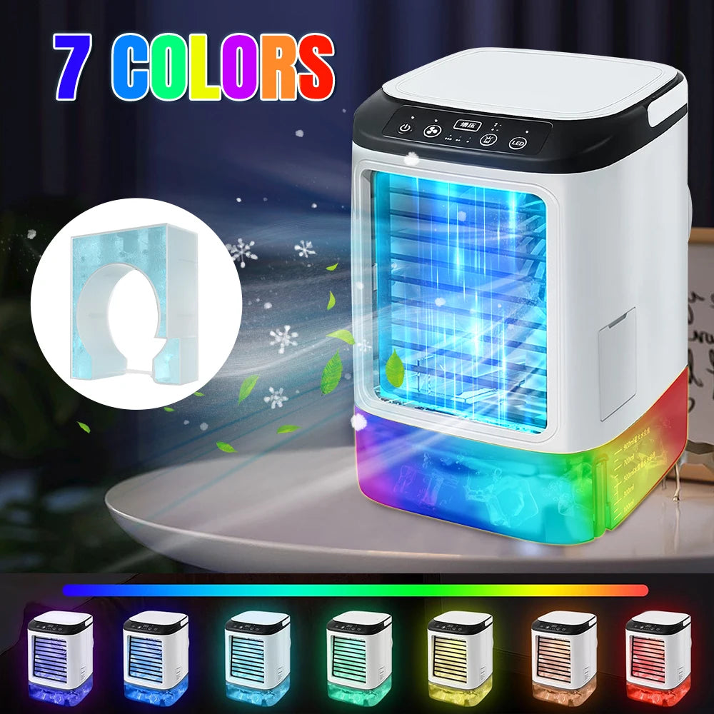 Multifunction Portable Cooling Fan Air Cooler With 3 Speeds