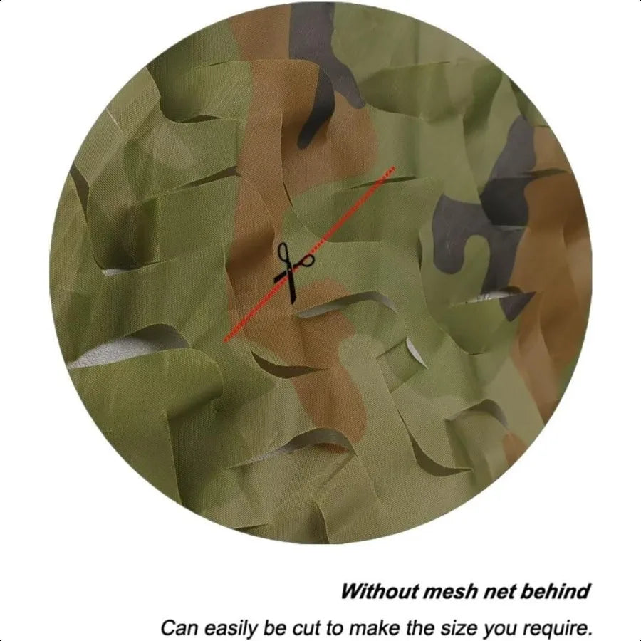 Bulk Camo Netting Roll for Hunting Sunshade and Military Decoration
