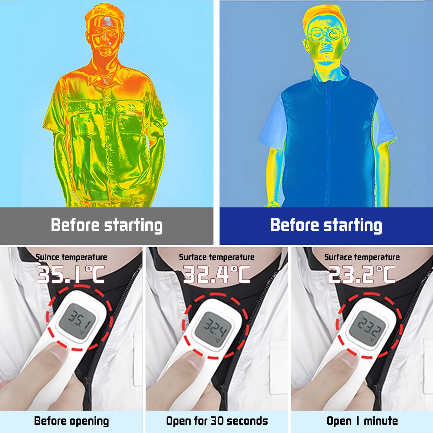 Fan Pants Cold Fishing Ride Climbing Hiking Sports Fan Suit Air-Conditioning Clothes Fan Cooling Outdoor Work Pants -13°