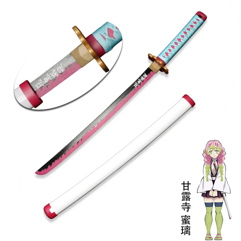 Kimetsu no Yaiba Original Anime Katana Cosplay Weapon Demon Slayer Sword Zenitsu Kyoujurou Tanjiro Swords