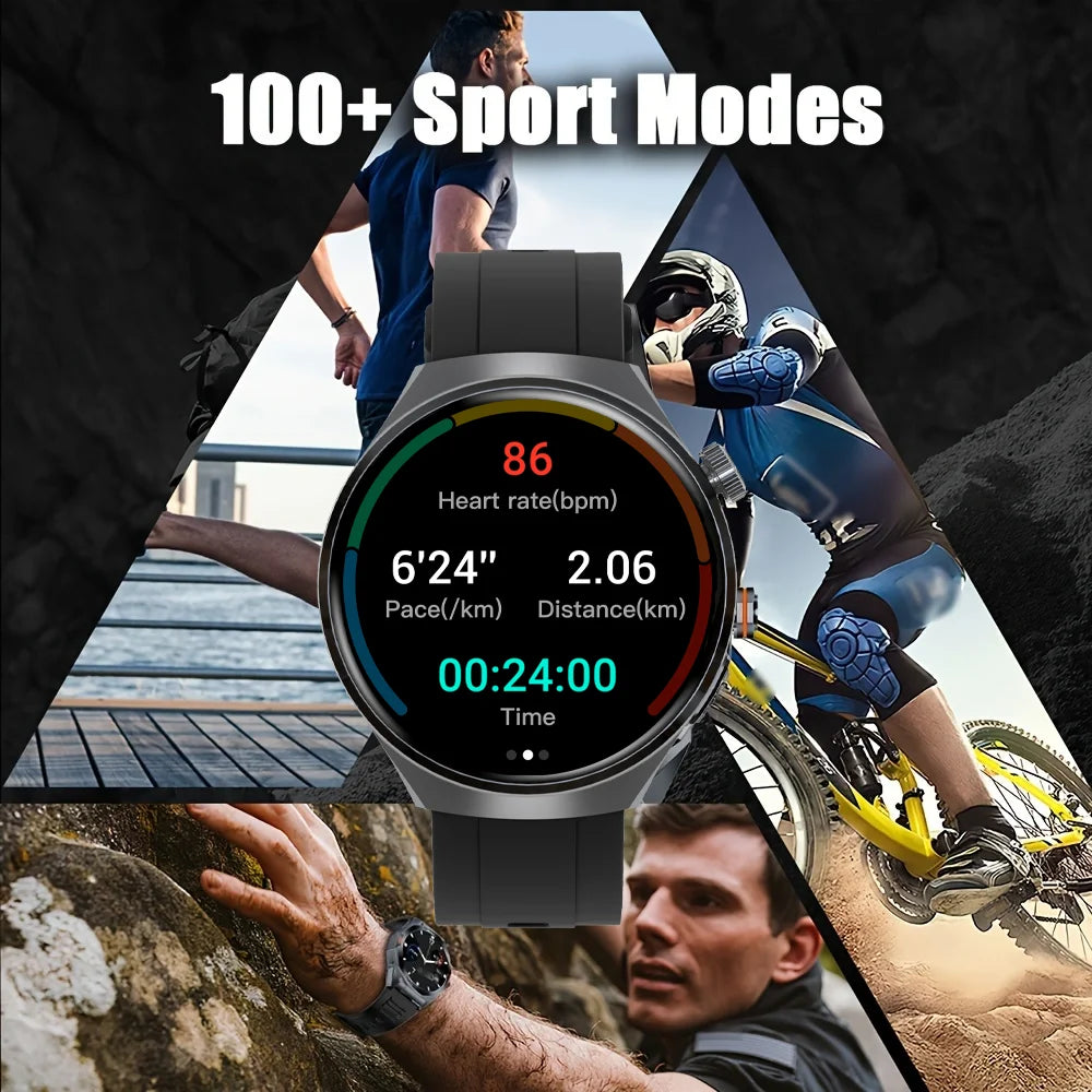 Senbono Men Smart Watch Heart Rate SpO2 Bluetooth Modes