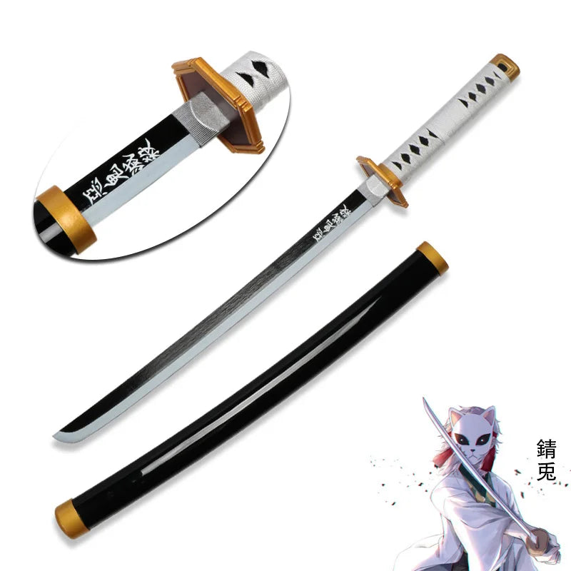 Kimetsu no Yaiba Original Anime Katana Cosplay Weapon Demon Slayer Sword Zenitsu Kyoujurou Tanjiro Swords