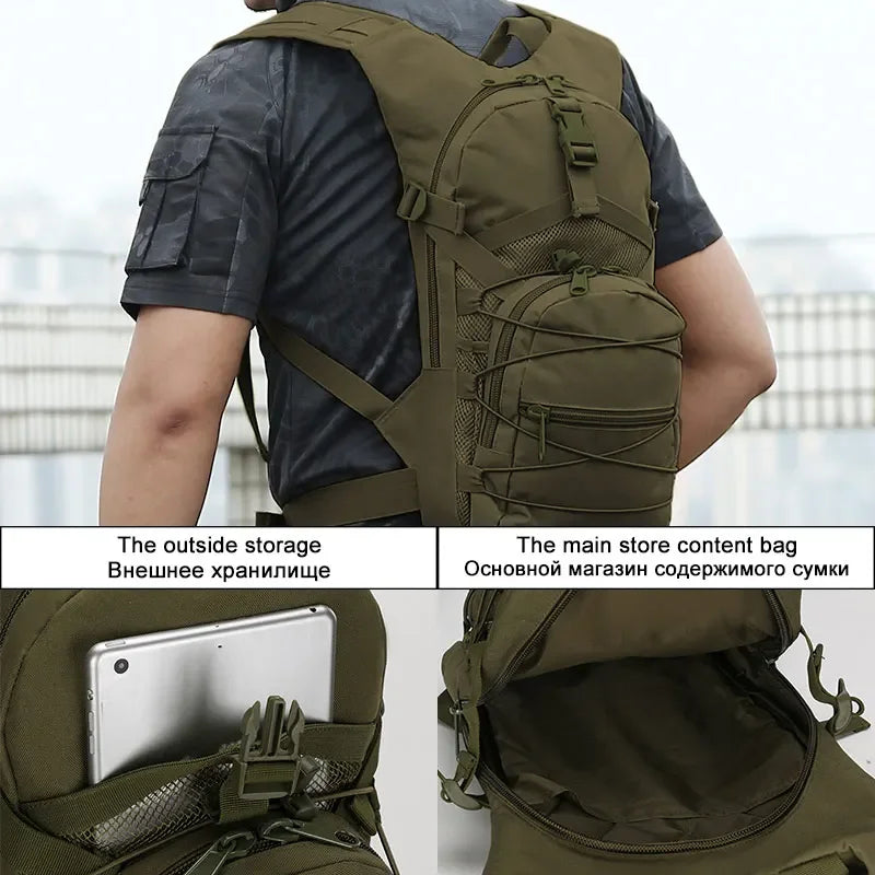 15L Molle Tactical Cycling Backpack Outdoor Sports Hiking Camping