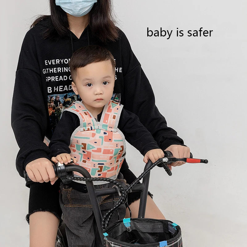 Children's Reflective Seat Belt Harness For Motorcycle