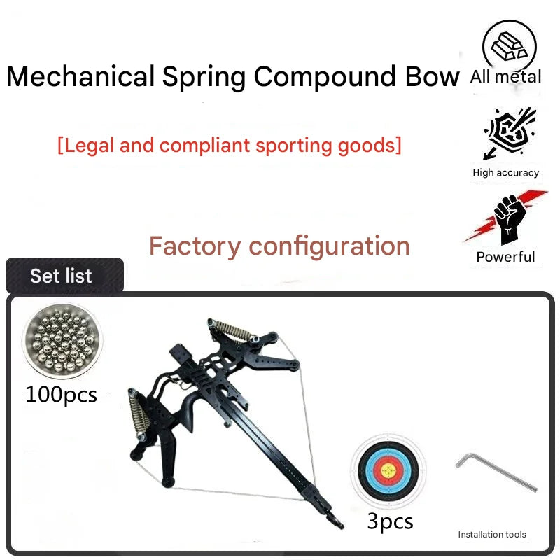 Telescopic Metal Slingshot Bow for Hunting Precision Laser