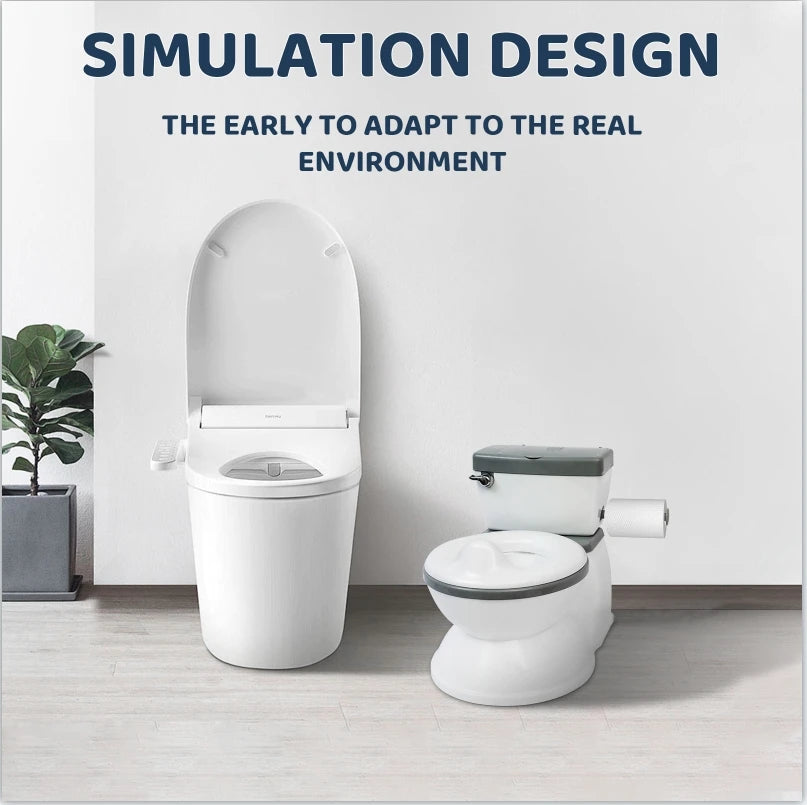 Children's Potty Training Toilet  Seat Removable Portable for Toddlers and Children Easy to Clean and Assemble Household Toilet