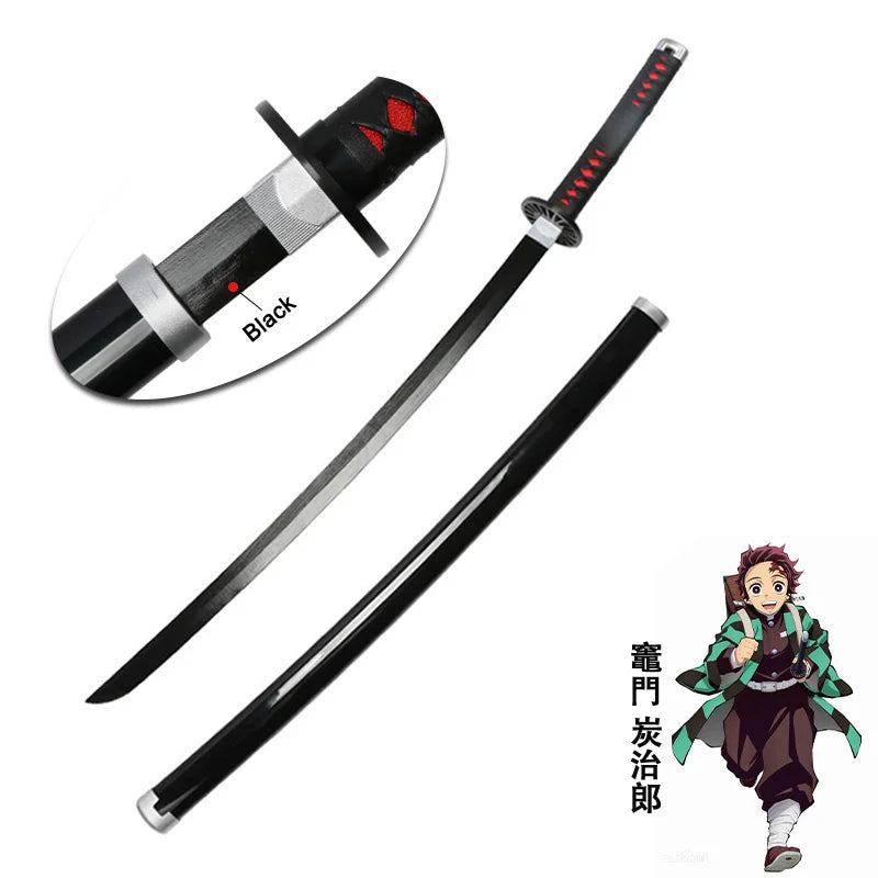 Kimetsu no Yaiba Original Anime Katana Cosplay Weapon Demon Slayer Sword Zenitsu Kyoujurou Tanjiro Swords
