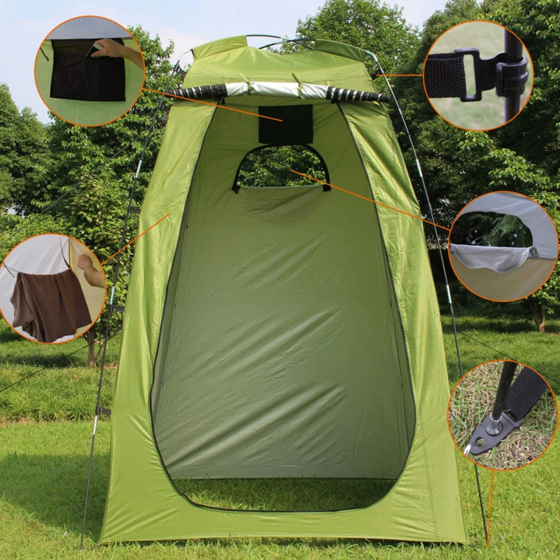 Outdoor Privacy Shower Tent Waterproof Changing Room
