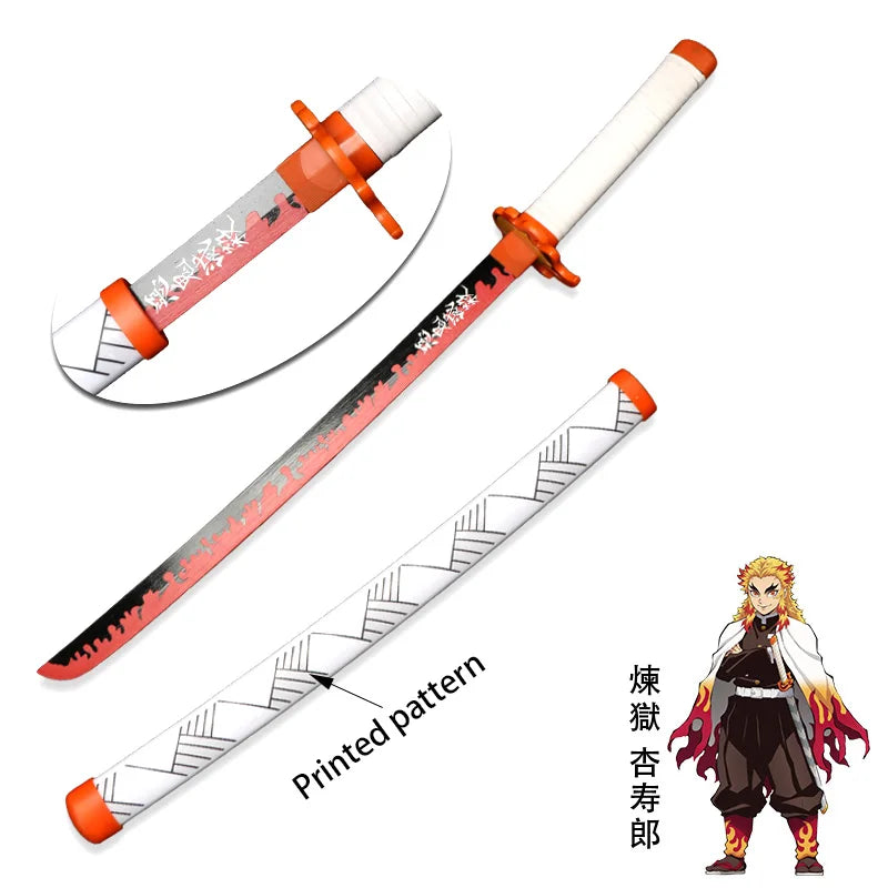 Kimetsu no Yaiba Original Anime Katana Cosplay Weapon Demon Slayer Sword Zenitsu Kyoujurou Tanjiro Swords
