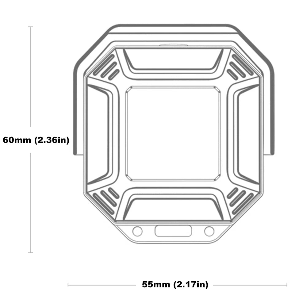 COB LED Inspection Lamp Waterproof Flashlight With Magnetic Base Rechargeable