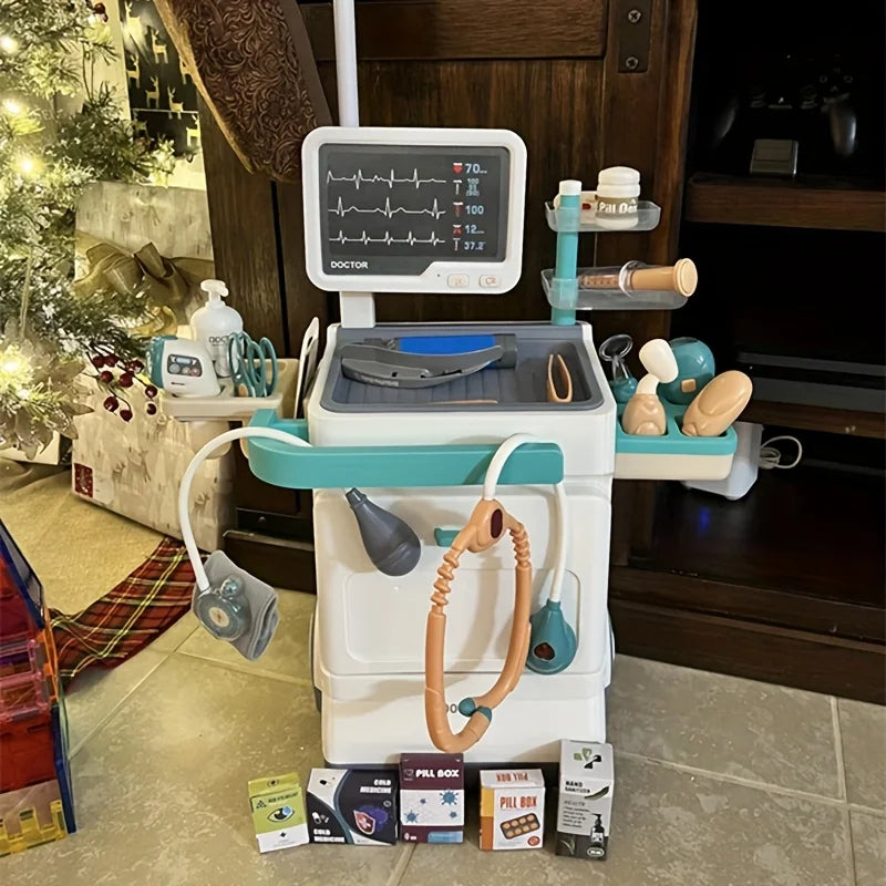 Kids Doctor Set 26 Piece Pretend Medical Station Toy Kit