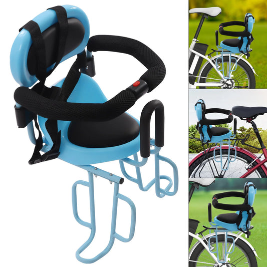 Child Bike Seat Rear Back Safety For Kids Bicycle Saddle Seats Rack Rest Cushion Child Carrier Rack