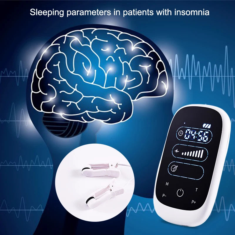 CES Device Brain Stimulation Ear Clip for Insomnia Sleep Aid