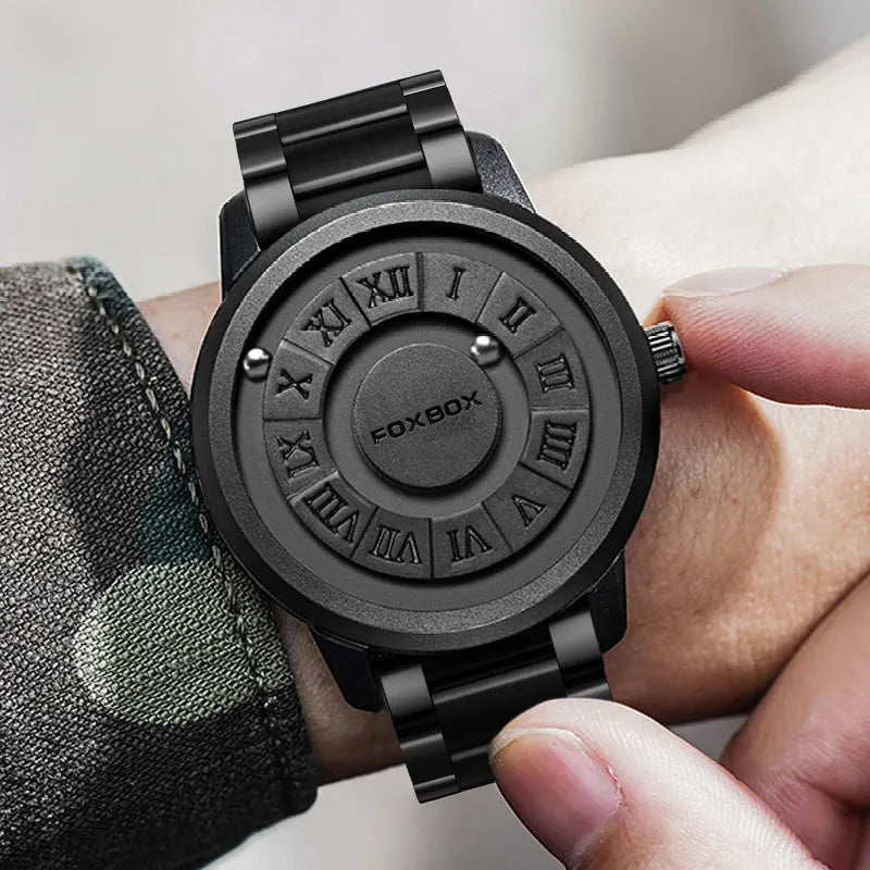 FOXBOX Military Waterproof Men Watch Quartz Chronograph