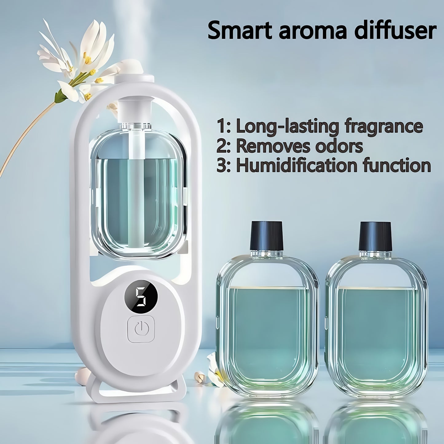 Sonic Aromatherapy Humidifier With 7 Color LED USB Powered