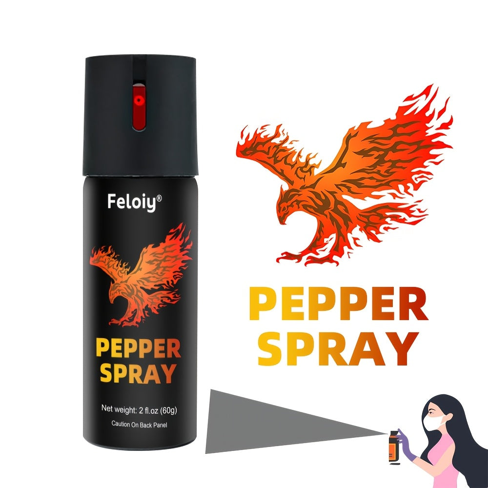 3.72oz Pepper Spray Water Column Sprayer Flip Cap Safety