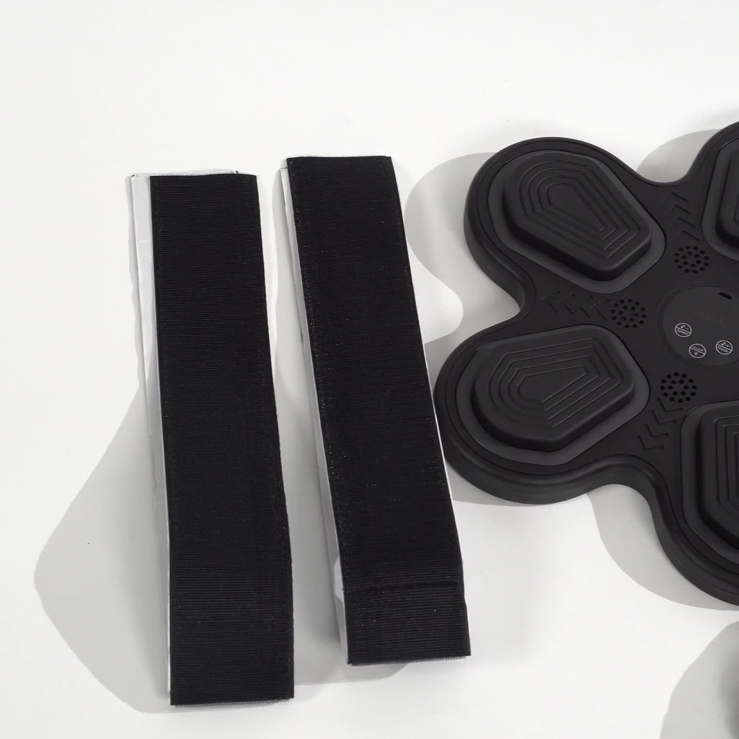 1pc BABONA Wireless Wall Mounted Intelligent Music Boxing Machine With LED Colorful Lights, USB Charging, 3D Sound, Intelligent Boxing Machine With Boxing Gloves, Music Synchronization, LED Counting System, ABS Material, Gift