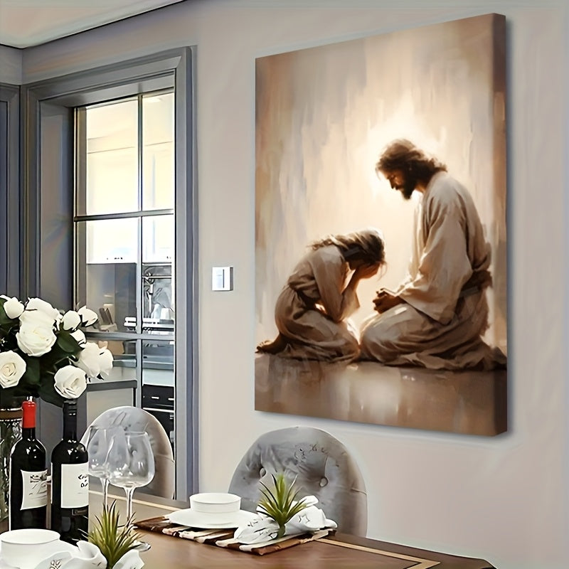 Healing Pain 2D Wrapped Canvas Poster With Wood Frame Ready To Hang Living Room