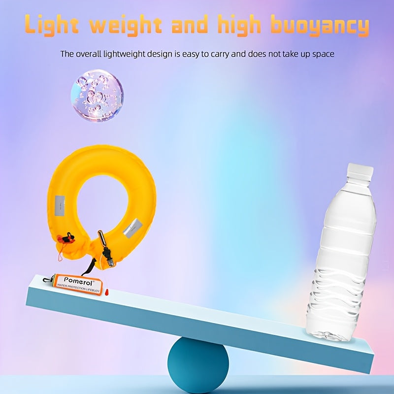 Pomerol Self Inflating Car Life Buoy Kit Window Breaker