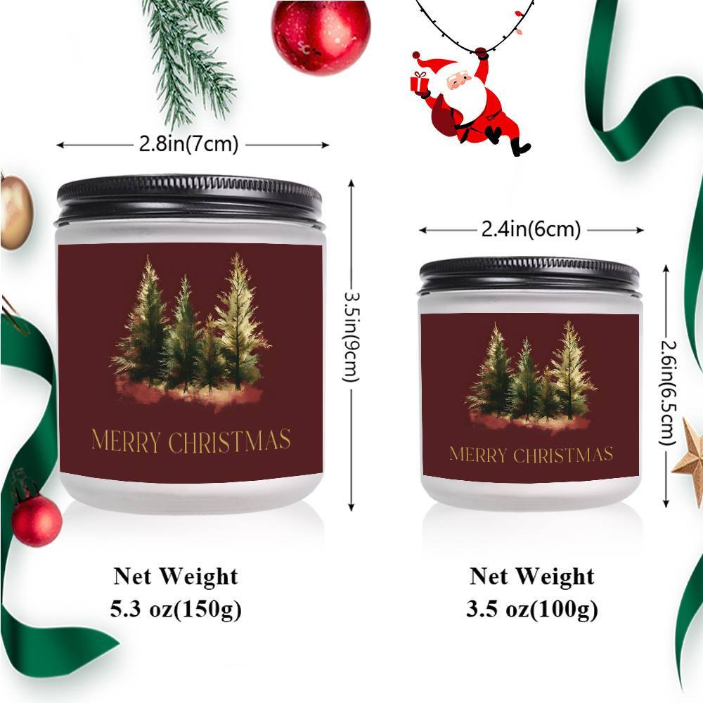 Lavender Scented Beeswax Soy Blend Candle In Maroon Jar