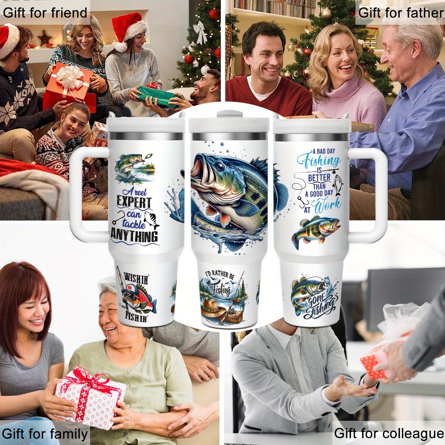 40oz Stainless Steel Vacuum Insulated Bottle With Handle