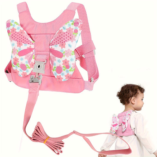 Pink Harness Leash For Girls Two In One Safety Belt