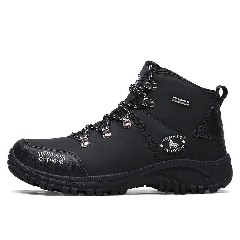 Mens High Top Waterproof Hiking Boots All Season Outdoor