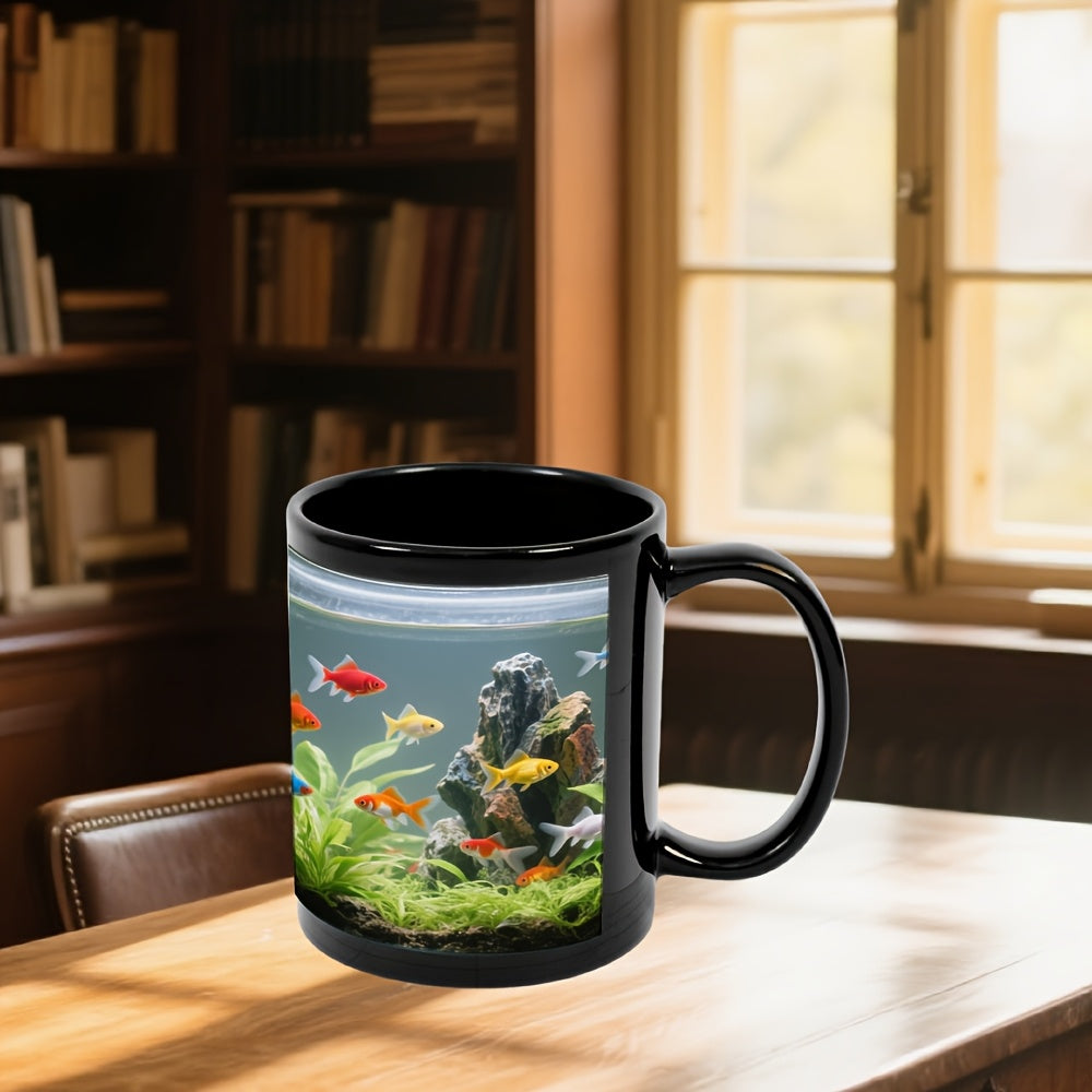 11Oz Ceramic Bookshelf Mug Gift For Book Lovers Librarians