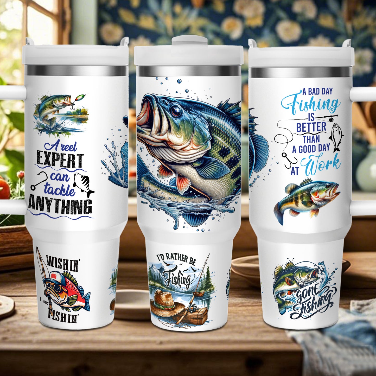 40oz Stainless Steel Vacuum Insulated Bottle With Handle