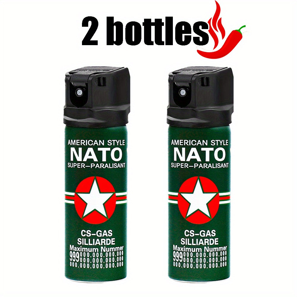 3.72oz Pepper Spray Water Column Sprayer Flip Cap Safety