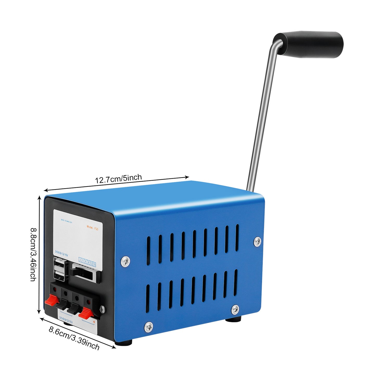 Hand Crank Portable Generator Manual Power For Emergencies