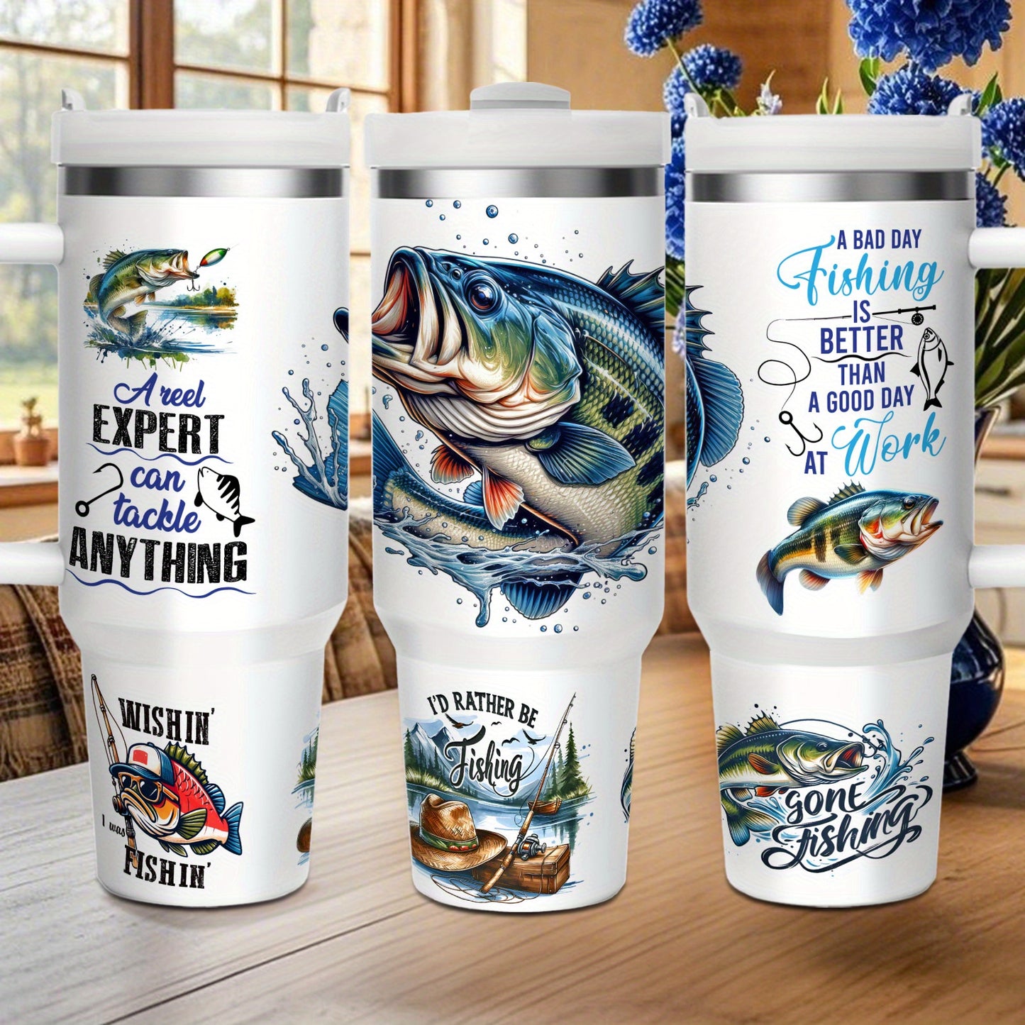 40oz Stainless Steel Vacuum Insulated Bottle With Handle