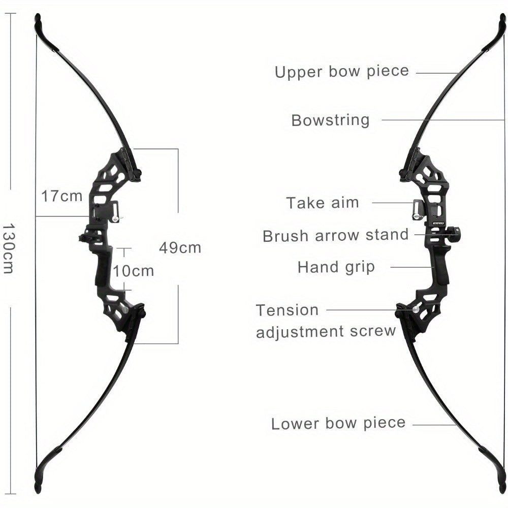 BZTANG Recurve Bow Set 30 40 50 Lbs Right Hand Archery