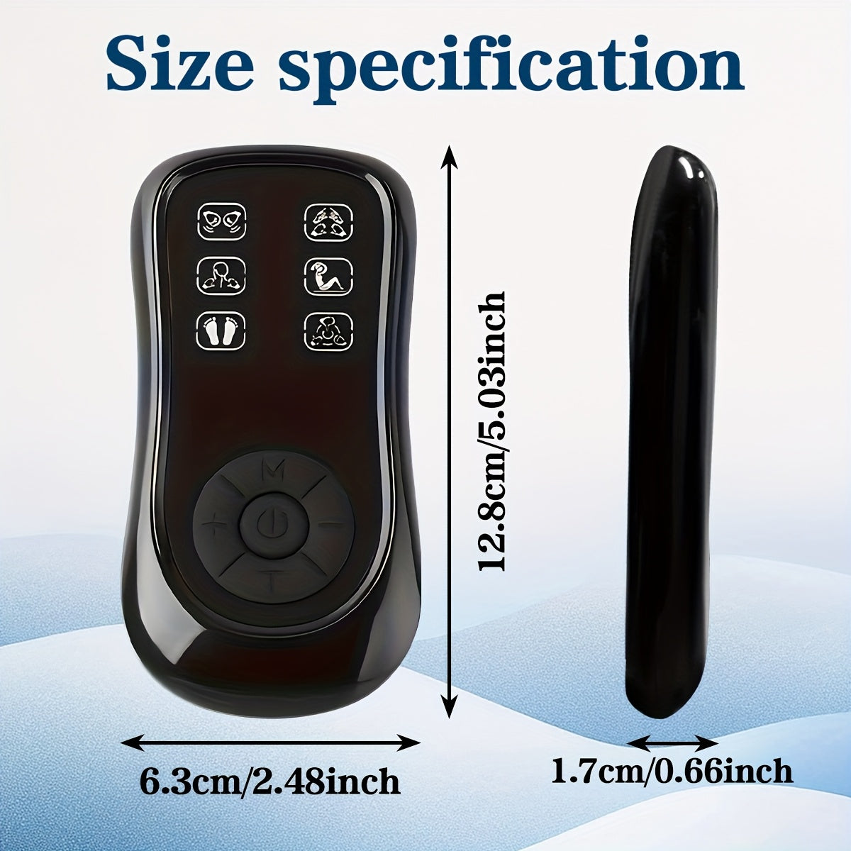 Dual Channel TENS EMS Unit With 8 Pads For Back Relief