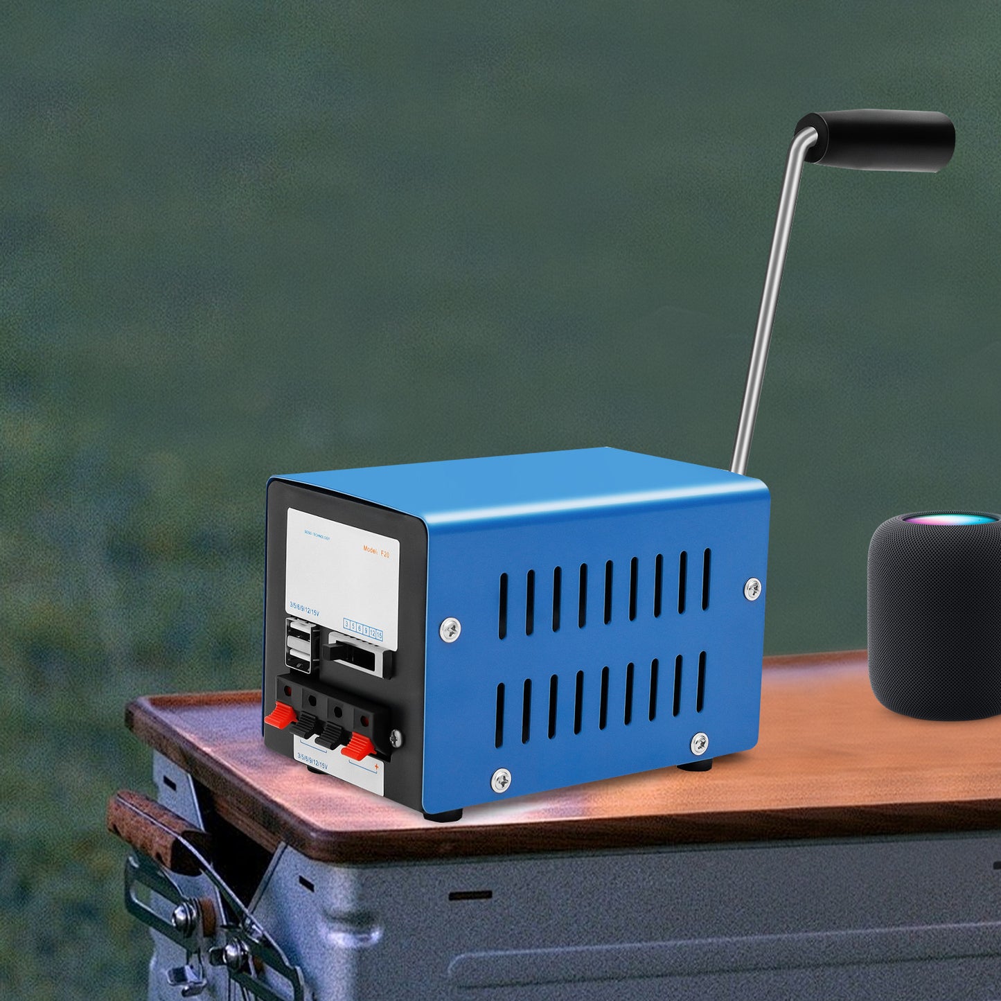 Hand Crank Portable Generator Manual Power For Emergencies