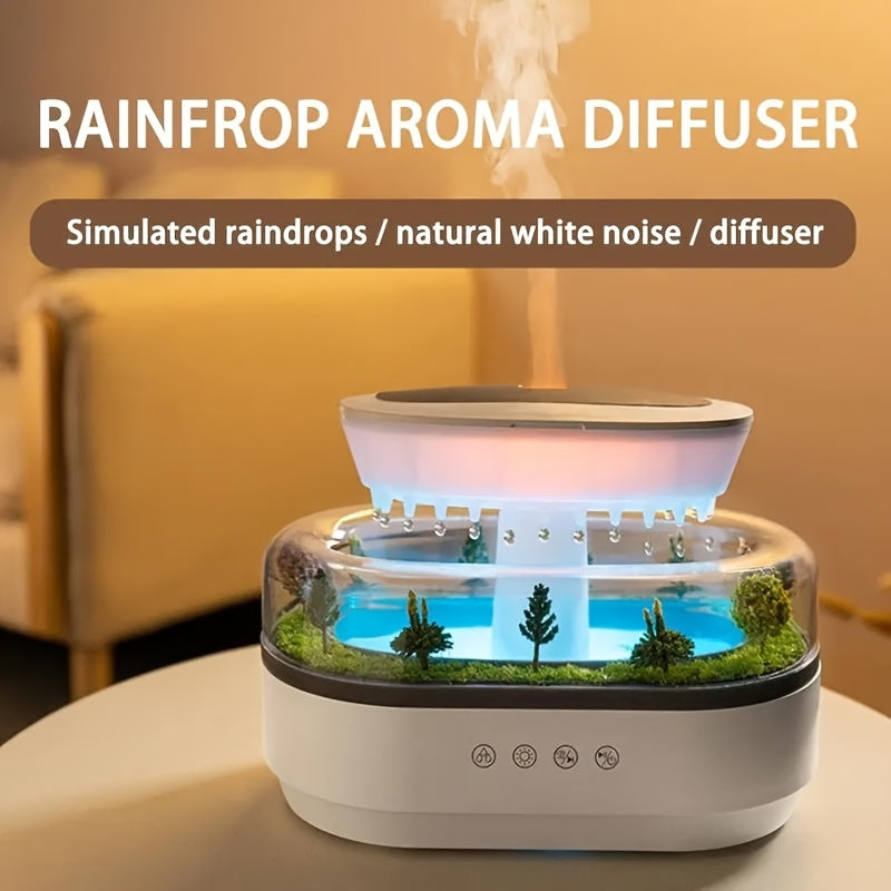 Miniature Landscape Humidifier Aroma White Noise Diffuser